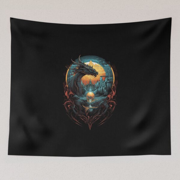 Item preview, Jormungandr - Mythical Serpent of Norse Legends designed and sold by KamilMalinowski.