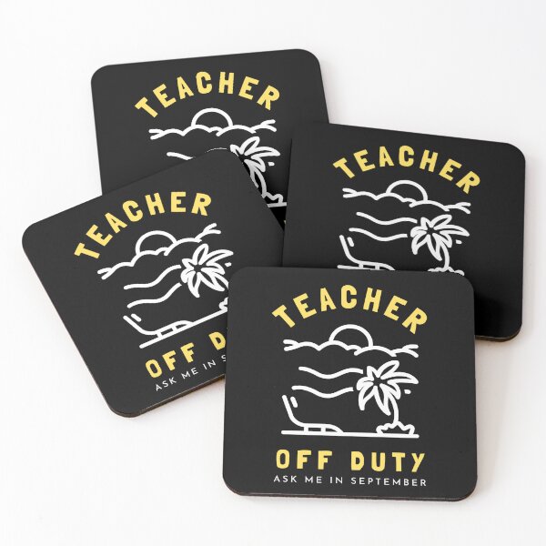 Item preview, Teacher Off Duty - Ask Me In September designed and sold by AlpacaSmokes.