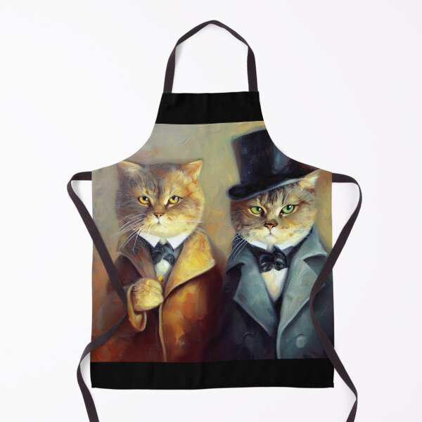 Item preview, Cats As Holmes and Watson designed and sold by CrankyOldDude.