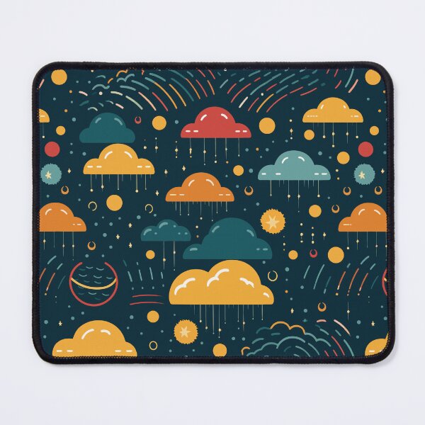 Item preview, Weather-Inspired Designs - Clouds, Raindrops & Sunbursts designed and sold by KaleidoCreation.