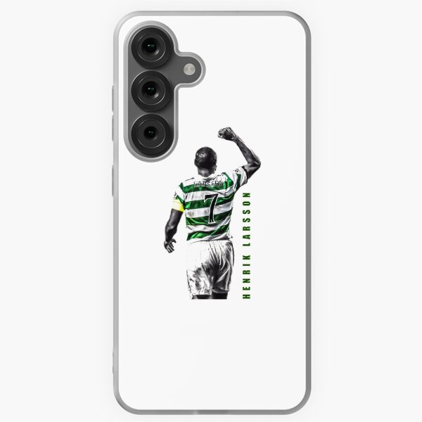 Artikel-Vorschau von Henrik Larsson Celtic Football Club-Legenden-Kunstwerk, designt und verkauft von ZenBrush.