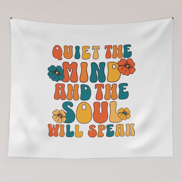 Item preview, Quiet The Mind And The Soul Will Speak designed and sold by designerpriti.