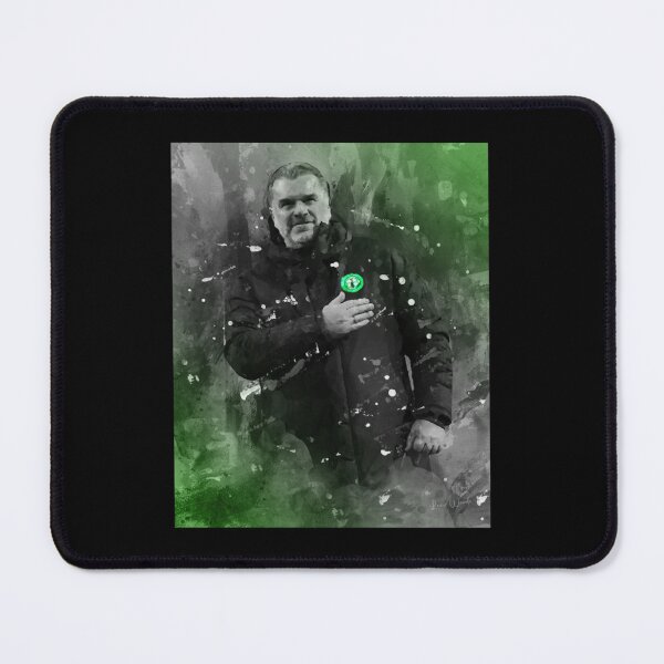 Item preview, Ange Postecoglou Celtic Football Club Manager Art designed and sold by ZenBrush.