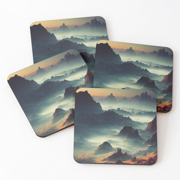 Item preview, Misty Hills: Beauty of Majestic Nature designed and sold by Piotrek0001.
