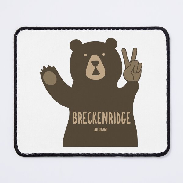 Item preview, Breckenridge Colorado Peace Bear designed and sold by Esskay Designs.