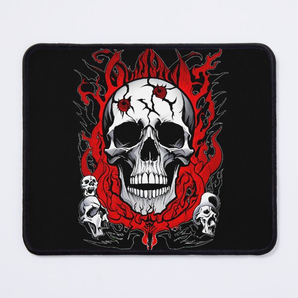 Item preview, Fractured skulls between thorns - Clothing and accessories (Design with transparent background) designed and sold by Gothicpower.