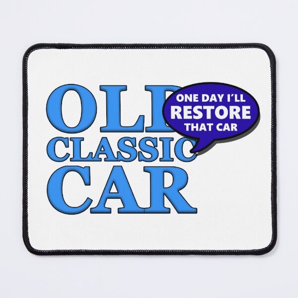Item preview, ONE DAY I'LL RESTORE THAT CAR (transparent background) designed and sold by OldClassicCar.