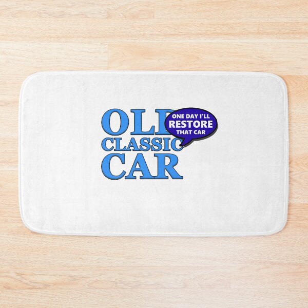 Item preview, ONE DAY I'LL RESTORE THAT CAR (transparent background) designed and sold by OldClassicCar.