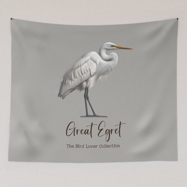 Item preview, Great Egret - The Bird Lover Collection designed and sold by GoodOldVintage.