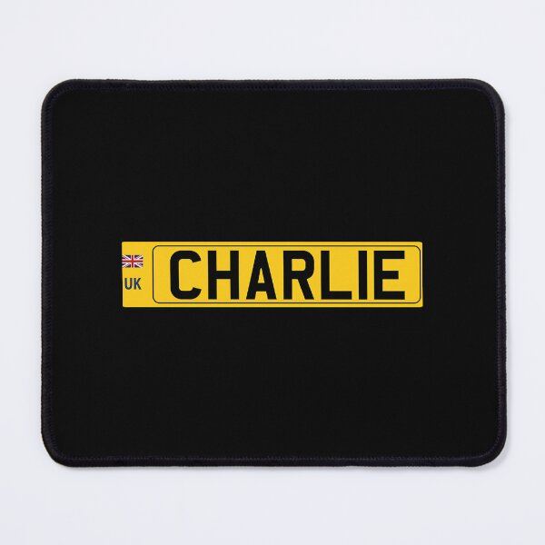 Item preview, Charlie name - UK registration plate designed and sold by VtgFanclu.