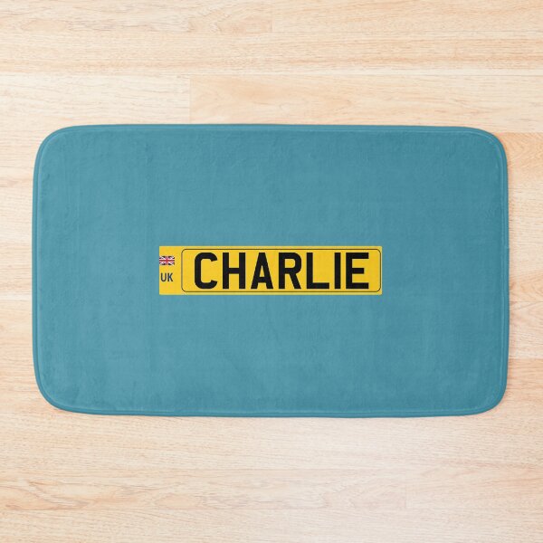 Item preview, Charlie name - UK registration plate designed and sold by VtgFanclu.