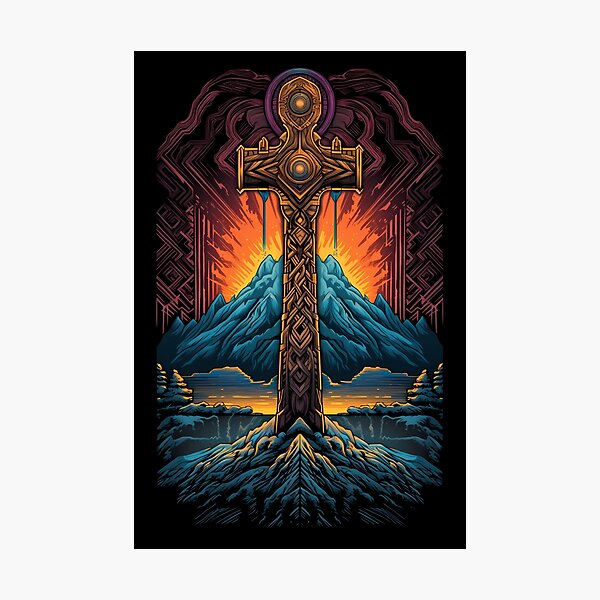 Artikel-Vorschau von Mjollnir – Hammer der nordischen Mythologie, designt und verkauft von KamilMalinowski.