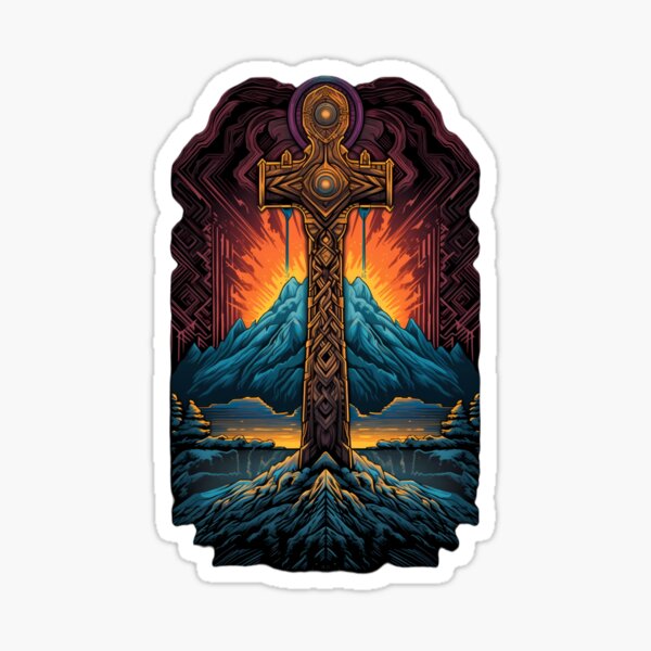 Artikel-Vorschau von Mjollnir – Hammer der nordischen Mythologie, designt und verkauft von KamilMalinowski.