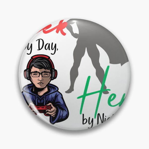 Item preview, "Geek by Day, Hero by Night"  designed and sold by Randy403.