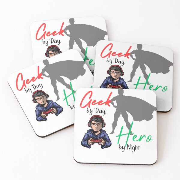 Item preview, "Geek by Day, Hero by Night"  designed and sold by Randy403.