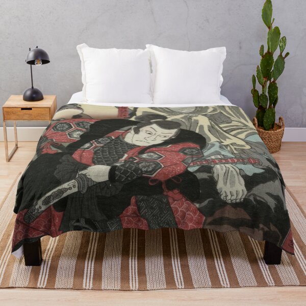 Item preview, Japanese Woodblock Art: Utagawa Kuniyoshi - Tenjiku Tokubei and Gama no Sennin, from the series Mirror of Warriors of Our Country designed and sold by Onodera.