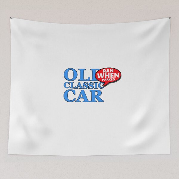 Item preview, RAN WHEN PARKED (transparent background) designed and sold by OldClassicCar.