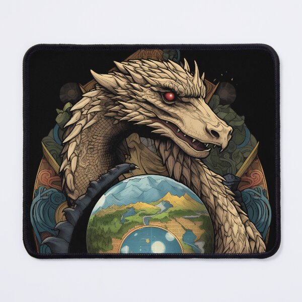 Item preview, Jormungandr - Mythical Serpent of Norse Legends designed and sold by KamilMalinowski.
