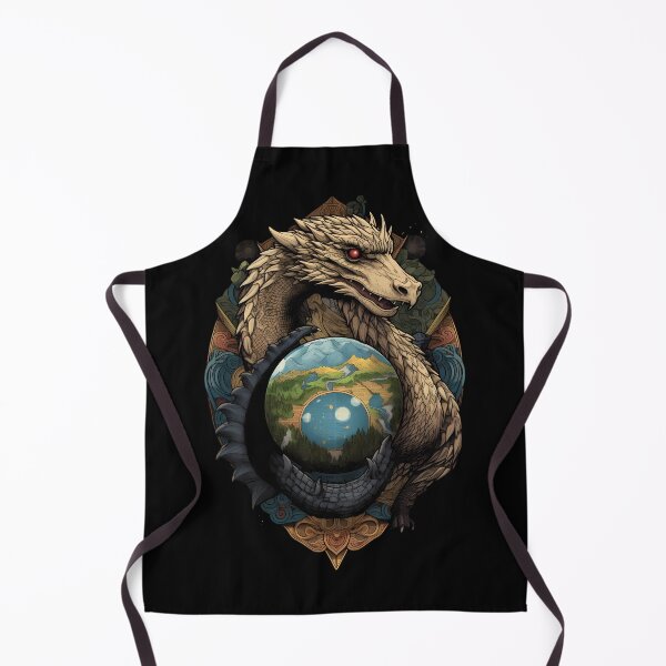 Item preview, Jormungandr - Mythical Serpent of Norse Legends designed and sold by KamilMalinowski.