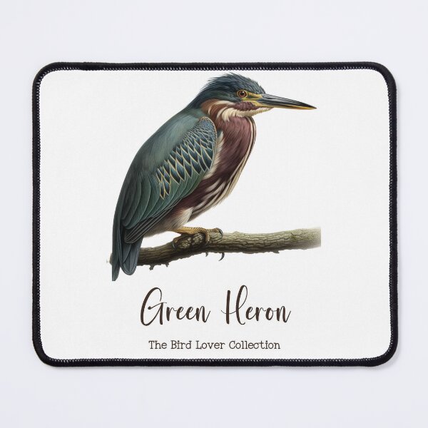 Item preview, Green Heron - The Bird Lover Collection designed and sold by GoodOldVintage.