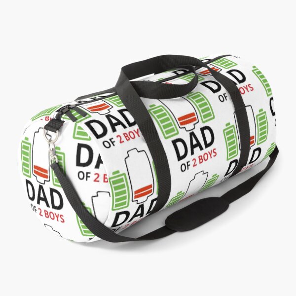 Item preview, Dad Of 2 Boys Low Battery Son Dad Father's Day Birthday T-Shirt designed and sold by Moronova   ⭐⭐⭐⭐⭐.