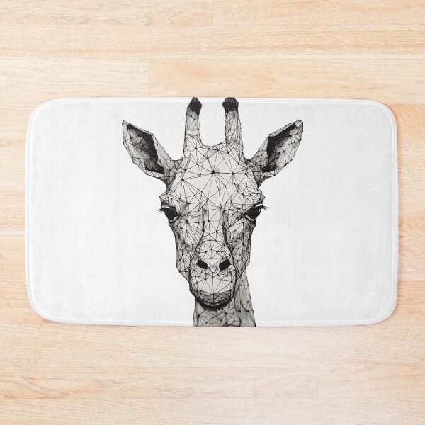 Item preview, Giraffe line drawing designed and sold by Feluceo.