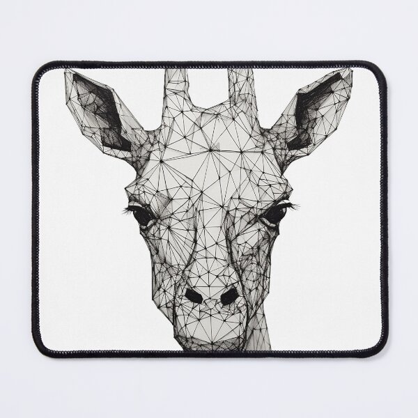 Item preview, Giraffe line drawing designed and sold by Feluceo.