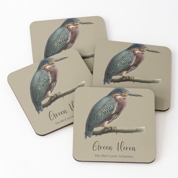 Item preview, Green Heron - The Bird Lover Collection designed and sold by GoodOldVintage.