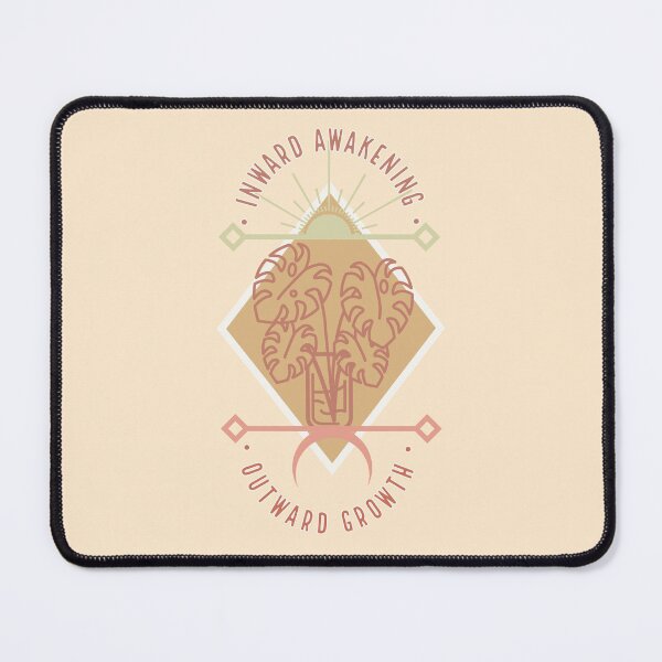 Item preview, Inward awakening, outward growth monstera houseplant sun and moon designed and sold by StitchesSleeves.