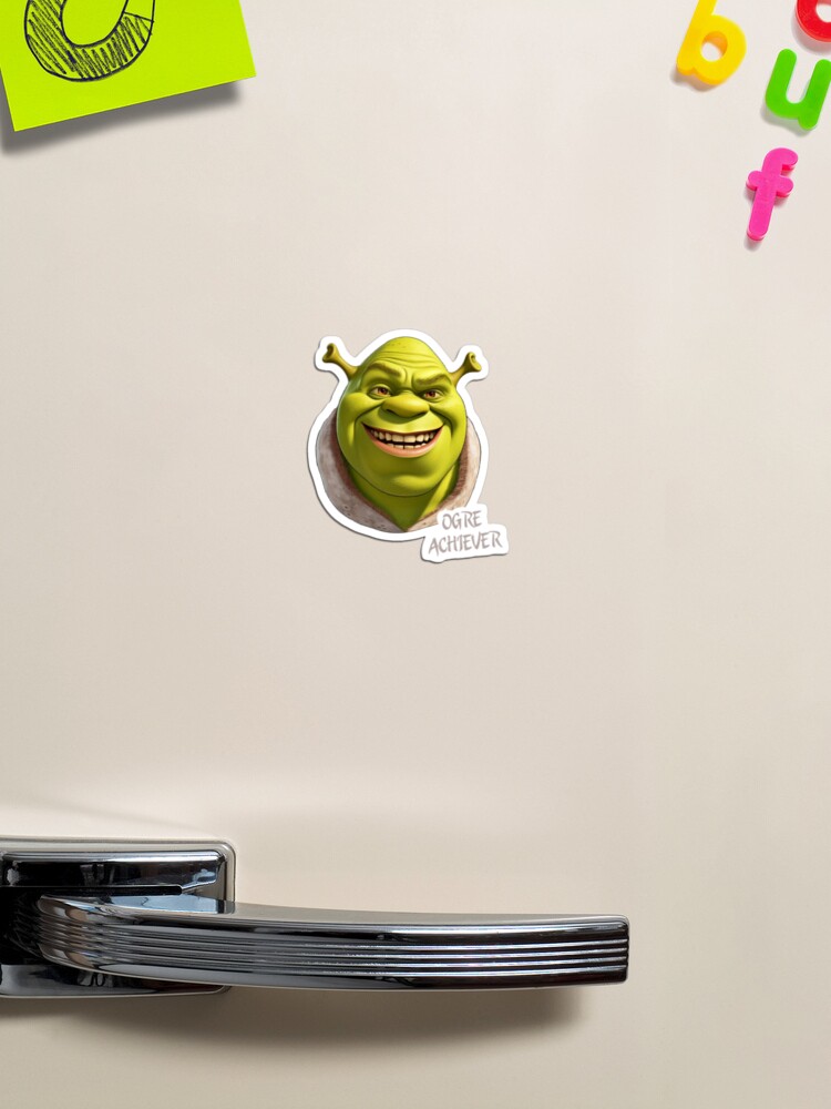 Shrek Face Meme Photographic Print for Sale by mylifeasgaia