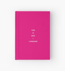 This Is How I Language Hardcover Journal