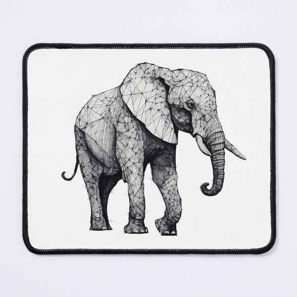 Item preview, Noble elephant design designed and sold by Feluceo.