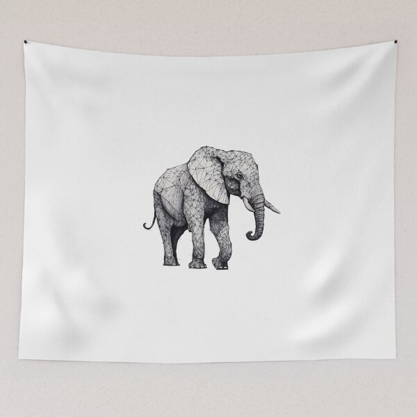 Item preview, Noble elephant design designed and sold by Feluceo.