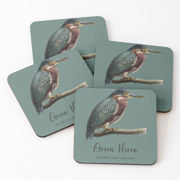 Item preview, Green Heron - The Bird Lover Collection designed and sold by GoodOldVintage.