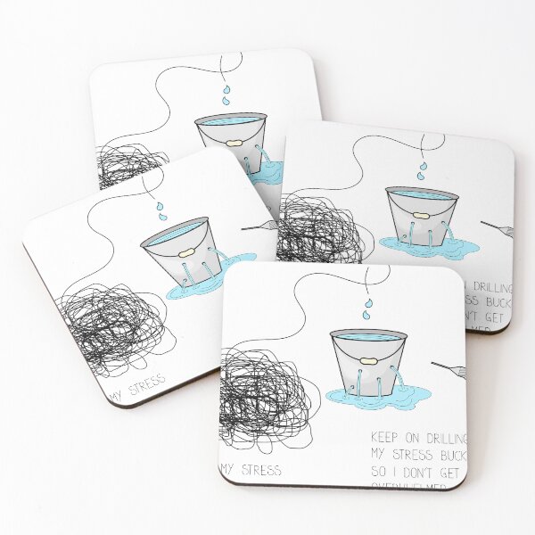 Item preview, Mental health awareness - stress relieve creative concept designed and sold by SooperYela.