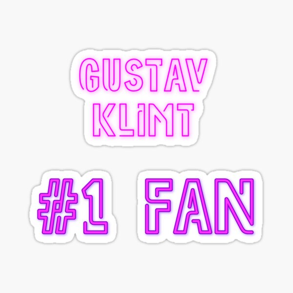 Aperçu de l'œuvre Gustav Klimt - #1 fan créée et vendue par 2Girls1Shirt.