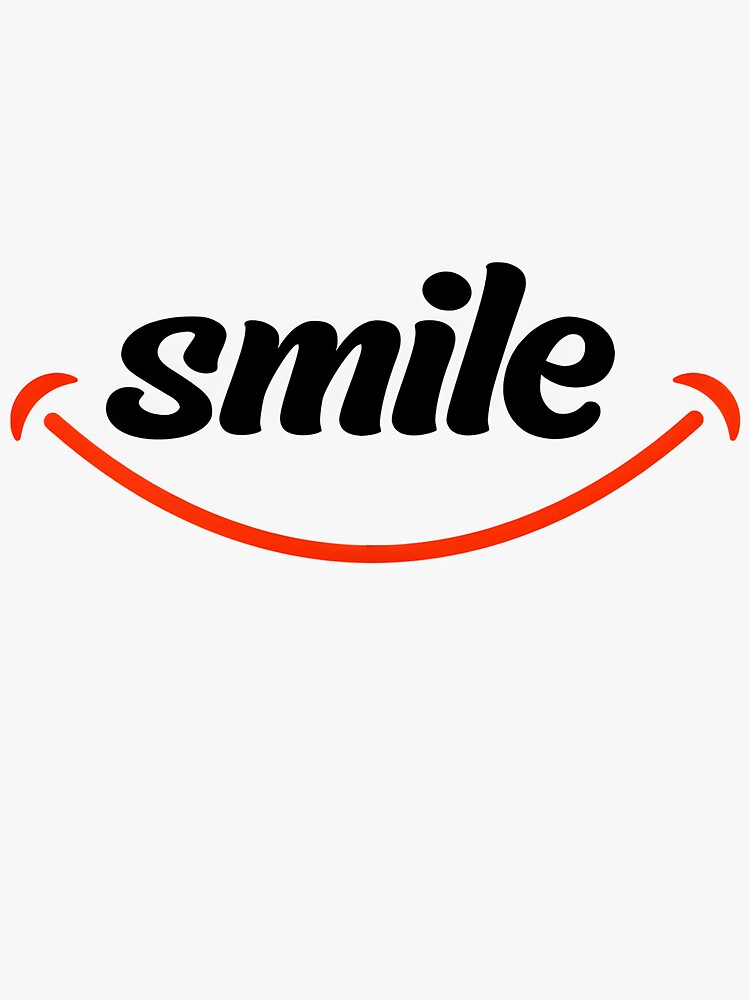 "amazon smile " Sticker for Sale by Yonesy Redbubble