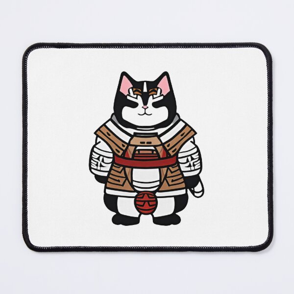 Item preview, Fat Samurai Cat with full amor designed and sold by Studio-Jun.