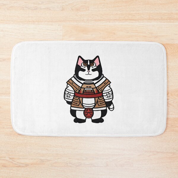 Item preview, Fat Samurai Cat with full amor designed and sold by Studio-Jun.