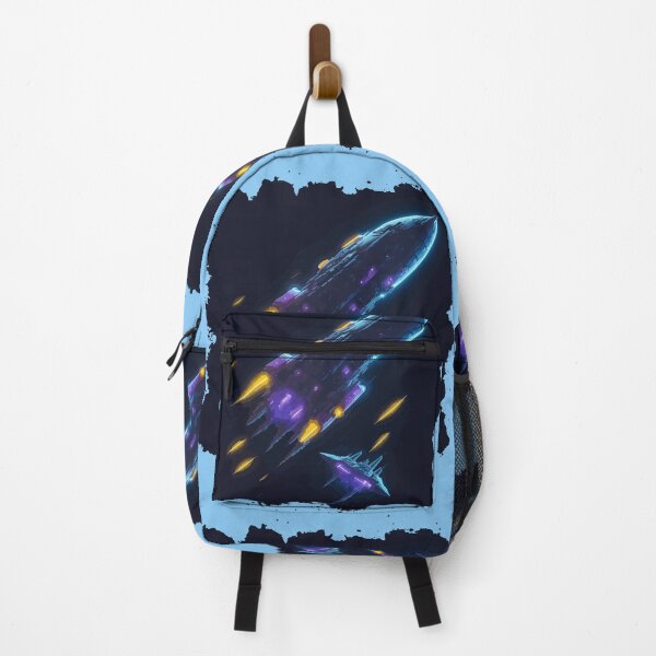 Item preview, pixelated spaceship battles with classic video game pixels designed and sold by Art Store Stickers.