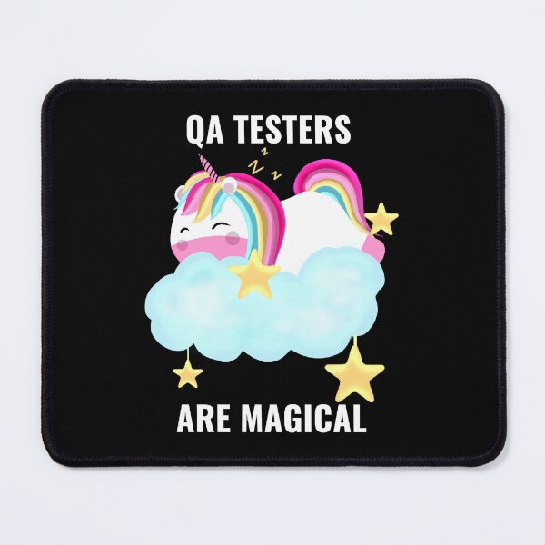 Item preview, qa testers are magical just like unicorns designed and sold by stayartsy07.