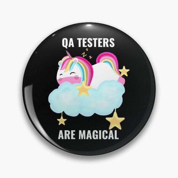 Item preview, qa testers are magical just like unicorns designed and sold by stayartsy07.
