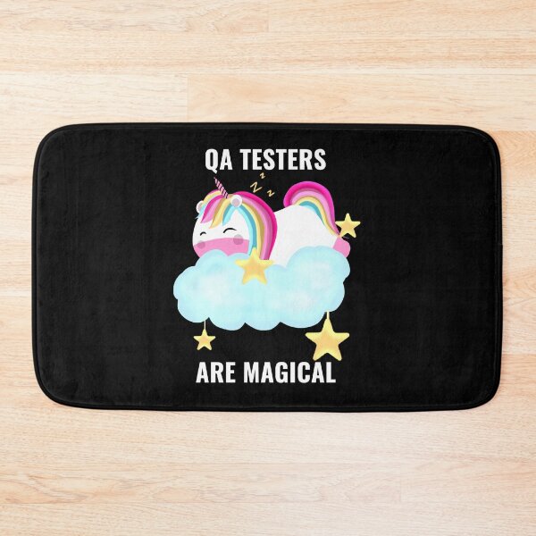 Item preview, qa testers are magical just like unicorns designed and sold by stayartsy07.