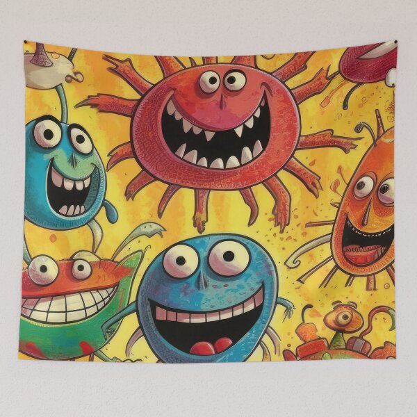 Item preview, Fun virus party - A celebration on a microscopic scale designed and sold by Pixelboys.