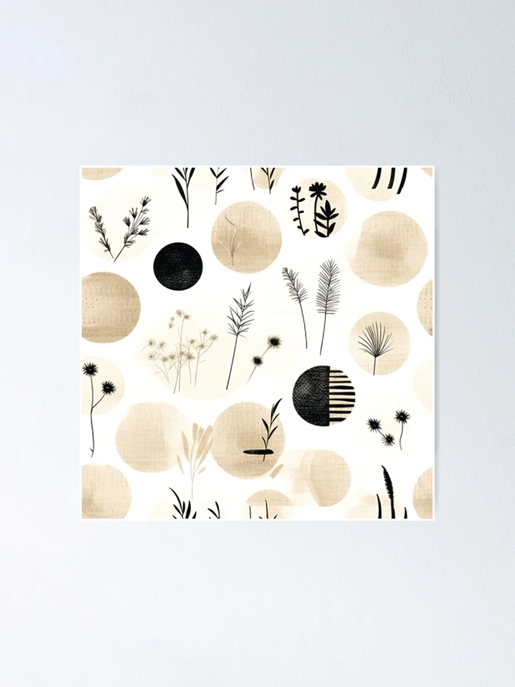 Thumbnail 1 of 3, Poster, Boho Style Abstract Pattern designed and sold by AdrianGrosu.