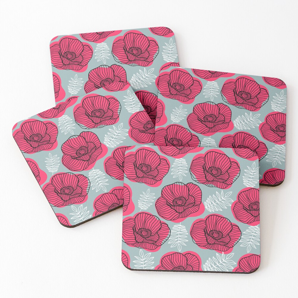 Item preview, Coasters (Set of 4) designed and sold by KunciIsKey.