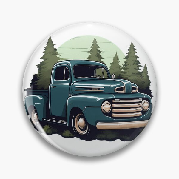 Item preview, Vintage Classic Truck - Road Trip Woodland Adventure designed and sold by CR-Tees.