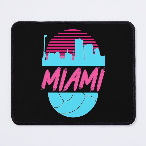 Item preview, Cool Retro Downtown Miami City Skyline for Volleyball Fans designed and sold by Winter--Flowers.