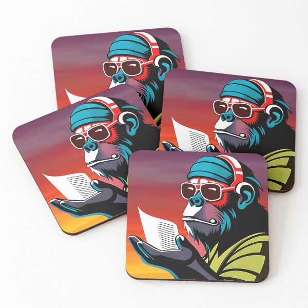 Item preview, RETRO Monkey designed and sold by Evolved Ape.