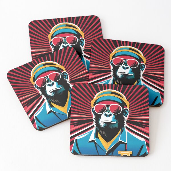 Item preview, RETRO Monkey designed and sold by Evolved Ape.